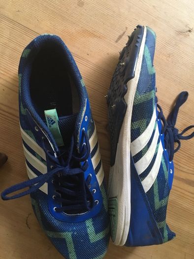 Athletics Track and Field middle distance spike shoes Adidas UK 8 EU 42