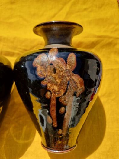 Louis Mulcahy Vases. Vinted. Set of 3.