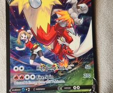 Blaziken Pokemon Card