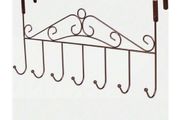 Large Metal Over-the-door Hooks - new - great for jackets, coats, towels, etc