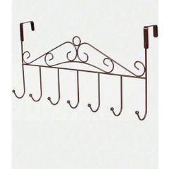 Large Metal Over-the-door Hooks - new - great for jackets, coats, towels, etc