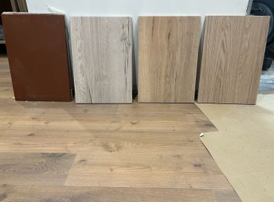 Kitchen Door Furniture Panels 5 Vinyl Wrapped Sample Doors
