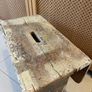 Vintage Kilrane Technical School, Wexford Pine stool Image 4