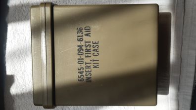 US Army M1967 Alice First Aid Kit Case Plastic Insert Vietnam War