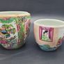 Chinese 19th century Famille Rose 3 Jars Amazing Quality Decoration Image 7