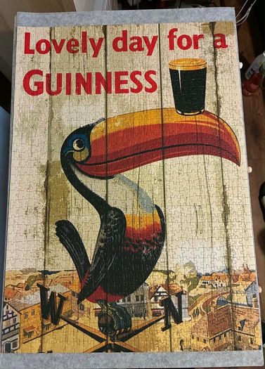 Guinness 1000 pcs jigsaw puzzle