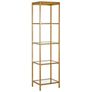 Bookcase in gold Image 2
