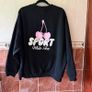 White Fox Oversized Sweatshirt - Size L/XL Image 7