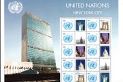 2008 United Nations (New York, US) Greetings Stamps Sheet Mint Never Hinged (MNH)
