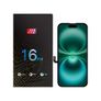 For Apple iPhone 16 Plus LCD Screen Replacement JH FHD - Black Image 3