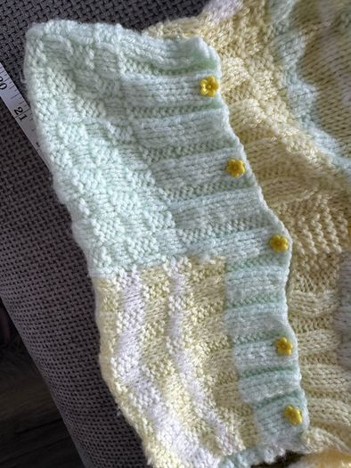 knitting  baby sleeping bag