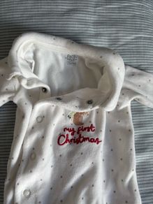 2 newborn christmas outfits