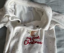 2 newborn christmas outfits