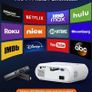 Projector, Phone Projector [2022 Upgraded] Native 1080p With 8500 Lux, Home Theater Movie Projector Supports Hdmi/ Usb/ Vga/ Av/ 3.5mm Audio Image 5