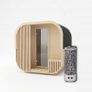 Premium Quadro Linea Garden Sauna 200-240cm  Harvia Heater Image 3