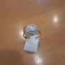 9C yellow gold Diamond Cluster Ring Image 3