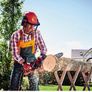 Electric Chainsaw -- 2000W, 16 Inch (40cm) OREGON Bar and Chain, Saw Kickback Protection, Tool-Free Tensioning -- For Effortless Cutting Of Wood, Trees and Branches (FREE POSTAGE) Image 2
