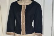 Black box jacket from Italian Designer Fabiana Filippi size 12