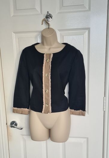 Black box jacket from Italian Designer Fabiana Filippi size 12