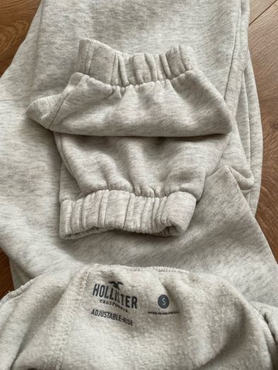 Hollister fleece jogger bottoms - S