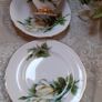 Vintage  Paragon "Six World Famous Rose" tea trios Image 5