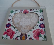 new heart shaped photo frames