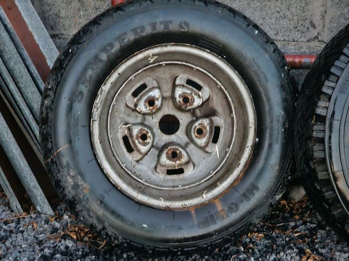 4x Range Rover Classic Rostyle Steel Wheels