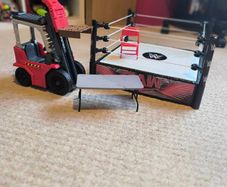 WWE Superstar Ring RAW and Wrekkin Stack Forklift Bundle