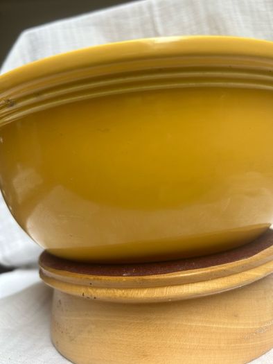 Large Vintage Yellow Fiesta Kitchen Kraft Line