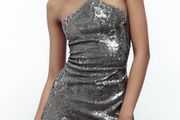 Zara Sequinned Dress