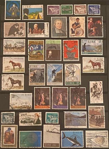Ireland stamp lot