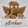 Personalised Noahs Ark Name Plaque Image 2