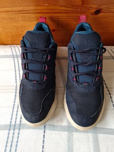 ecco gtx mx low Size 4.5 eu 37 navy/green in excellent condition