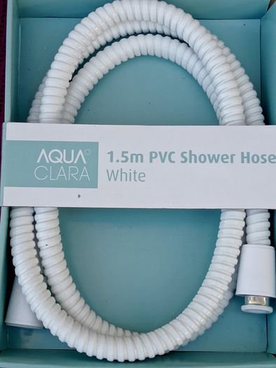 1.5m PVC Shower Hose, New