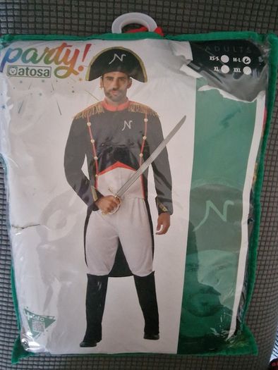 Napoleon Bonaparte Costume (Adult M-L) Complete 5pc Historical Set