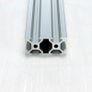 V slot 2040 Linear Rail Silver Aluminium Extrusion Image 2