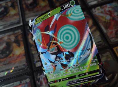 Orbeetle V ! Promo ! Sword and Shield Era ! 2020 ! Pokemon Card !