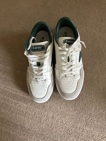 HI-TEC white and green trainers