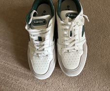 HI-TEC white and green trainers