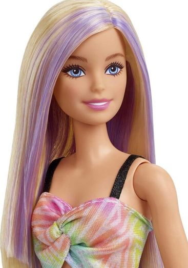 Barbie Doll 2021 Fashionistas Purple Hair Prism 190 HBV22 (Asst FBR37) Mattel