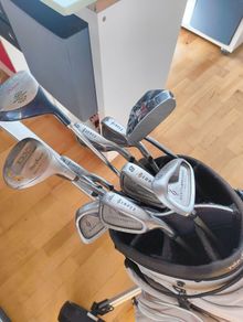 Golf set and trolley