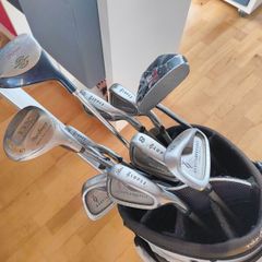 Golf set and trolley