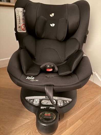 Joie i-spin 360 Car Seat (iso and baby insert incl.)
