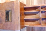 Antique Wooden British Cash Till Register w. Money Draw by J.L. Ward &amp; Co