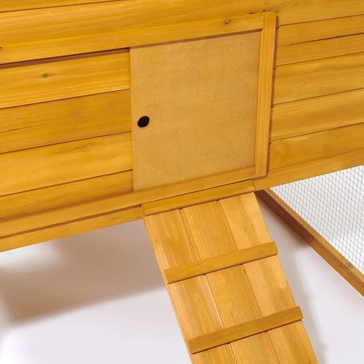 Chicken Coop Hen House Poultry Ark Home Nest Run Coup With Integra...
