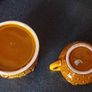Vintage Mid 20th century Japanese Marutomoware jug and sugar bowl set. Image 6