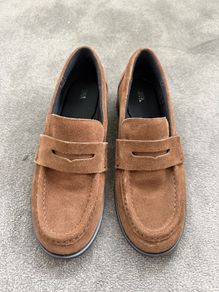 Zara suede loafers size UK 6