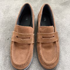 Zara suede loafers size UK 6