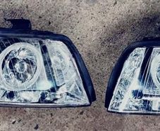 Audi A4 Angel Eye Headlights