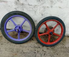 Kawasaki AR80 wheels